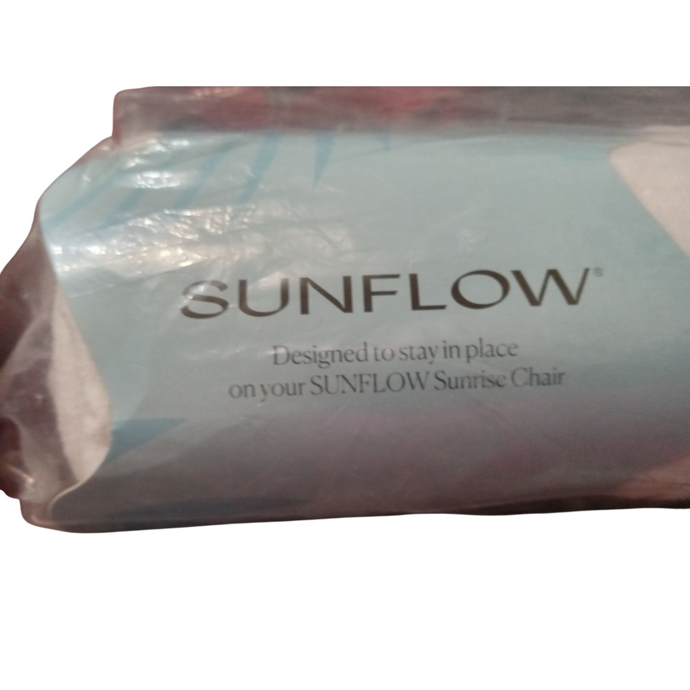 Sunflow Logo Towel White 100% Cotton Beach Towel for Sunrise Chair 27.5x55 NEW‎